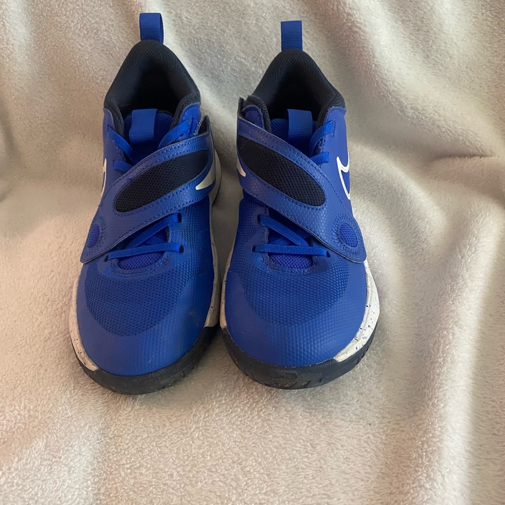 Nike Blue Slip-On Sneakers with Elastic Straps